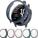 Tiorecime 6 Pack Case for Garmin Venu 4 41mm with Tempered Glass Screen Protector, Shockproof Hard PC Bumper Protective Cover Compatible with Garmin Venu 4 41mm