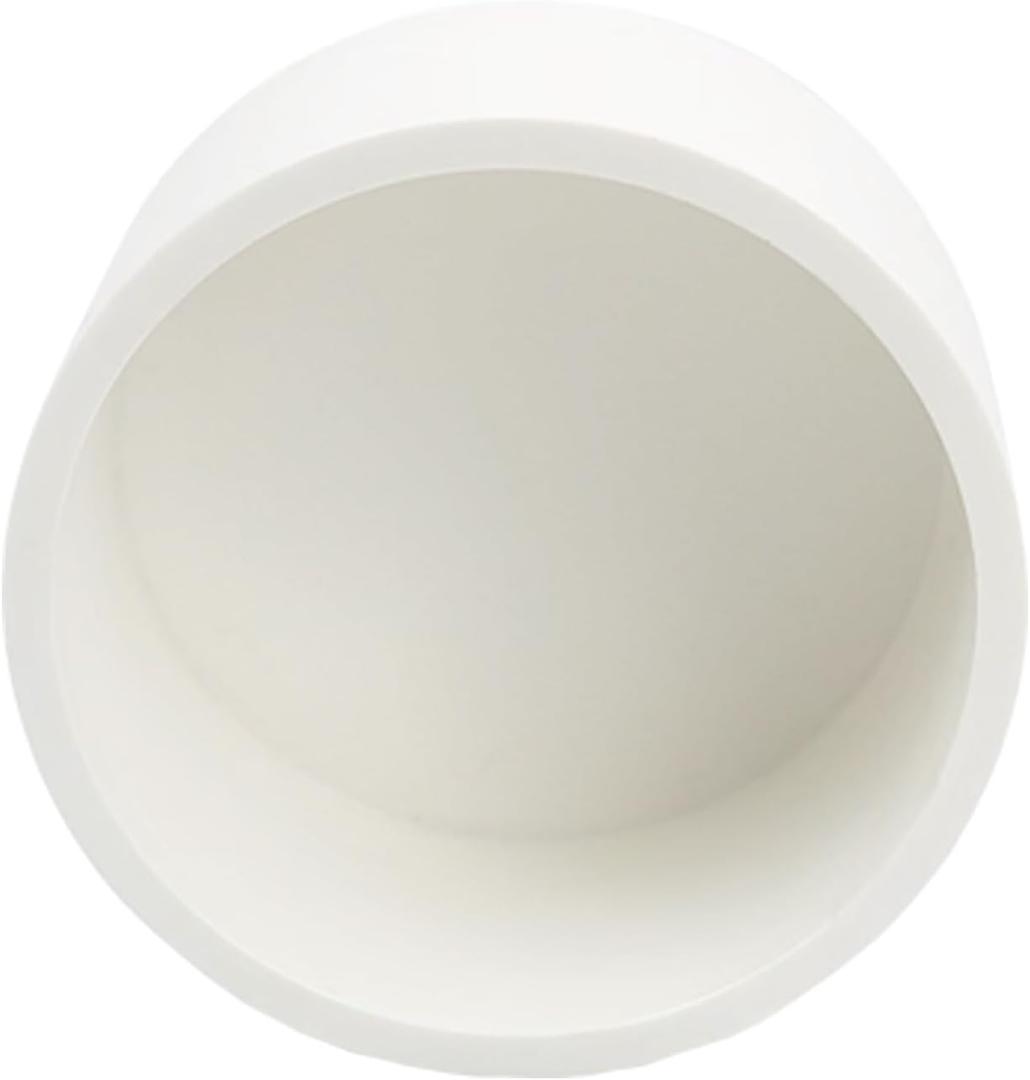 6 inch PVC Pipe Plug Socket Fittings, Pipe End Cap Plug, for Building PVC Furniture DIY Garden Shelf, Schedule 40