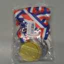 Abaokai 1st, 2nd, 3rd Award Medals - 3 Inches Olympic Style Winner Medals Gold Silver Bronze Prizes for Competitions, Party