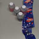 EagleStone 2 Pack Bubble Guns with 4 Bottles Solution, Automatic Bubble Machine Blaster for Kids & Adults  Light Up Summer Toy for Outdoor, Birthday Gifts, Easter, Wedding Party Favor Bubble (Blue,pink)