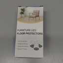 24 Pcs Chair Leg Floor Protectors for Hardwood Floors Silicone Covers to Protect Wood Tile Floors Felt Pads Furniture Leg Caps Non Slip Reduce Noise (Fit:1.3"-2")