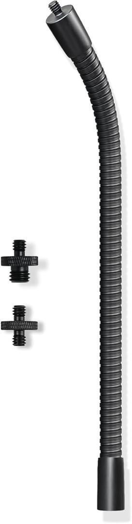 Heavy-Duty 19" Flexible Gooseneck Extension Tube Arm with 1/4"-20 & 3/8"-16 Adapter (KN14-19)