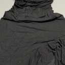 BORIFLORS Women's Sexy Ruched Bodycon Midi Dresses Square Neck Sleeveless Ruffle Hem Club Party Tank Dress S