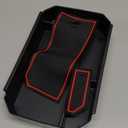 Car Center Console Organizer Tray for Toyota Highlander 2020 2021 2022 2023 2024 2025 2026 and Highlander Hybrid 2020-2026 Auto Interior Accessories Seat Middle Armrest Box Storage Accessory