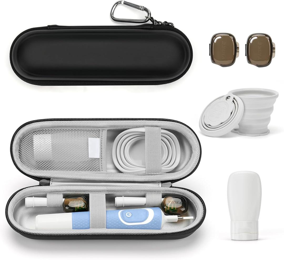 Yinke 2.0 Electric Toothbrush Case For Oral B/Oral-B Pro/Philips Sonicare/ Aquasonic Toothbrush, Travel Electric Toothbrush Case