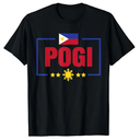 Funny Pogi Filipino For Men Boys Filipino Philippines Pinoy T-Shirt, Size M