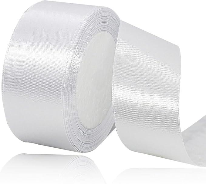 Curling Ribbon High-Density Wrap Ribbon for Wrapping Crafts and Hair Bows for All Occasions
White