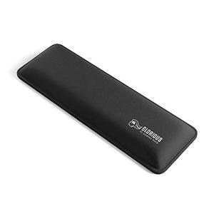 Glorious Wrist Pad/Rest - Compact - Black - Mechanical Keyboards, Stitched Edges, Ergonomic | 12x4 inches | 25mm/1in Thick (GWR-75) Compact (Black)