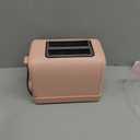 bella 2 Slice Toaster, 6 Setting Shade Control w Reheat, Cancel, Bagel & Defrost Buttons, Removable Crumb Tray, Anti Jam & Auto Shutoff, Auto Centering Guides & Cord Wrap, 900 Watt, Blossom