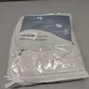 Yutong Fabric by The Yard and 9OZ-100% Polyester Upholstery Sewing Fabrics-Solid Ivory Pattern