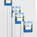 Canvas Boards for Painting 12 Pack Paint Canvas Panels Set-5x7, 8x10, 9x12,12x16 Inches-100% Cotton 10 Pack Canvas Panels for Acrylic, Oil, and Watercolor - Ideal for Artists and Hobbyists
