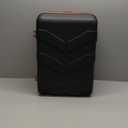 Hardside Carry On Luggage 22x14x9 Airline Approved with Spinner Wheels, Lightweight 20-inch Carry-On Suitcase for Men & Women, Black