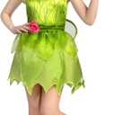 Spooktacular Creations Fairy Costume for Girls, Toddlers Green Fairy Costume Dress, Fairy Tutu Dress for Kids Halloween Party (M)