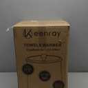 Keenray Upgraded Towel Warmer Bucket, Large Towel Warmer with 3 Heating Modes, Heat Time 30/45/60/90 Min Adjustable and Up to 24 Hour Delay Timer, Towel Heater for Oversize Bathrobes Blankets, CL1Plus (Clear White)