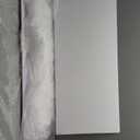 Hoolerry 5 Pcs Wire Shelf Covers Foamed PVC Wire Rack Covers for Removable Closet (Not Wood) Pantry Shelves for Cabinet Bathroom Kitchen Shelving Decoration(White,36x16inch)