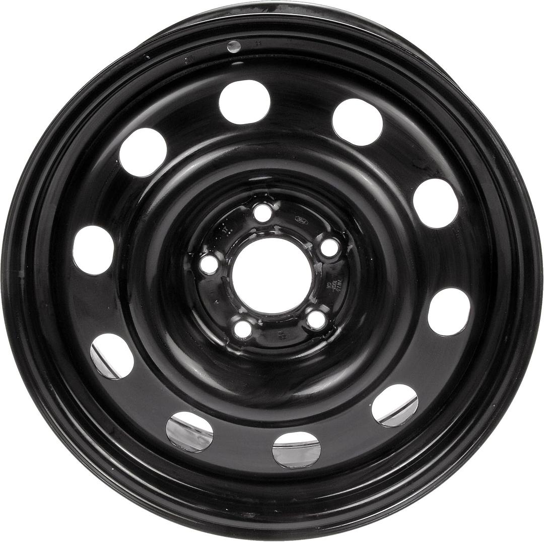Dorman 939-108 Wheel Compatible with Select Ford / Mercury Models, Black, Stock