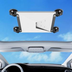 Starlink Mini Car Suction Cup Mount, Satellite Strong Suction Cup Mounting Kit - Starlink Mini Mount for Car Sunroofs & Windows, Ensures Stable Signal on RVs, Boats, Road Trips with Wet Wipe & Cloth