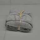 PAVILIA Soft Fleece Light Grey Throw Blanket for Couch, Lightweight Plush Warm Blankets for Bed, Fuzzy Cozy Flannel Blanket Throw for Sofa, Travel, Jacquard Pattern, Light Gray, Twin, 60x80 inch