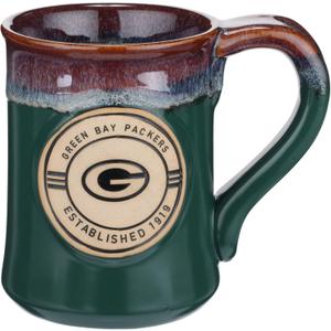 The Memory Company | Licensed NFL 20oz 3D Hand Sculpted Mug,Greenbay Packers