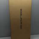 4 Tier Slim Bathroom Storage Cabinet, Narrow Organizer with Wheels and Toilet Paper Holder, Waterproof, No Assembly Required, Perfect for Small Spaces in Bathroom, Kitchen and Living Room (Cream White B)