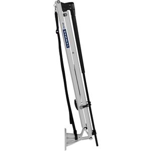 Lewmar Vector Manual Shallow Water Anchor 8 ft., Pull-Rope Deployment, Easy Installation, Gas Spring Secured Fiberglass Spike, Corrosion-Resistant Powder-Coated Aluminum, White - 2024008752
