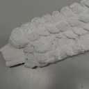 Noubeau Toddler Girls Plaid Outfits Girls Puff Sleeve Knit Ribbed Shirt Tops Plaid Skirt Set Kids Fall Winter Clothes (Black-brown)