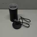 Milk Frother, Upgraded 4-in-1 Milk Frother and Steamer, Hot and Cold Foam Maker and Milk Warmer with Temperature Control & Auto Shut-Off, Frother for Coffee, Latte, Cappuccino, Matcha(Black)