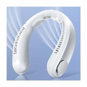 Neck Fan, 360°Portable Fan 3 Speeds 4000mAh Neck Fans that Blow Cold Air Rechargeable USB, Wearable Fan for Outdoors and Travel, Portable Neck Fan-White, Pack of 1