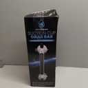 Suction Grab Bars for Shower 2-Pack, Extra-Strong Suction Cup Bathroom Grab Bar Handle w/Green Safety Indicator, No-Drill Removable Shower Handle for Seniors, Elderly & Handicap