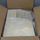 VLANDO Makeup Organizer for Vanity,Large Capacity Countertop Organizer with Drawers, PU Leather Cosmetic Display Case for Lipstick,Brushes,Skincare,Bedroom Storage (Beige) (3 layers-Beige)