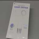 slopehill 110,000 RPM Professional Hair Dryer - 0.8lb Ultra-Lightweight, 2 Billion Ion Technology for 98% Frizz Reduction, AI Smart-Temp Control, Magnetic Attachments for All Hair Types (Dark Black)