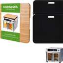 Accessories for Emeril Lagasse 26 QT Extra Large Air Fryer, Cutting Board with Heat Resistant Mat Compatible with Emeril Lagasse Toaster Oven, Heat Resistant Cutting Board with Countertop Protector