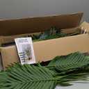 5ft Artificial Palm Tree Indoor Plant Tall Fake Tropical Paradise Palm Tree in Pot with Real Bark Design Faux Areca Palm Tree for Home Office Living Room Bedroom Farmhouse Modern Decor 1pcs