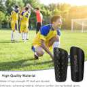 ZMD Soccer Shin Guards, Shin Pads Set for Men Women Youth Protective Soccer Equipment for Football Outdoor Games