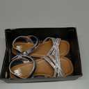SMNY Silver Sandals Size 5