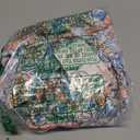 B2prity Womens One Piece Swimsuit Retro Square Neck Tummy Control Bathing Suits Ruched Modest Full Coverage Swimwea L