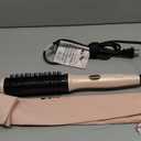 Infrared Thermal Brush 1.65, 100M Negative Ions 2-in-1 Curling & Straightening Round Brush, 6 Heat Settings, Dual Voltage Styler, Lightweight & Quiet, Auto Shut-Off, Elegant Gift Box for Women