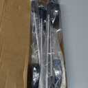 Solar Garden Firework Lights Outdoor Waterproof, 4 Pack Solar Powered Art Stake Twinkle Lighting for Outside Decor, 120 LED Sparklers String Lights for Yard Pathway Decorations(White)