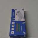 Hibbent Bidet Attachment for Toilet, Non-Electric Dual Nozzle for Frontal & Rear Wash, Adjustable Water Pressure Control, Fresh Water Bidet Toilet Seat, Self Cleaning Water Sprayer, White (Chrome)