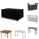 Outdoor Prep Table Cover 36''L x 24''W x 35''H,Heavy Duty Waterproof 600D Furniture Cover for Stainless Steel Food Table,Cart Prep Table,Coffee Table,BBQ Grill Table,Dining Table Office Desk