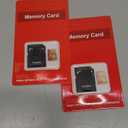 2 Pack TF Card 32GB with Adapter, High Speed Memory Card, UHS-I C10 A1 Memory TF Card for Tablet/Mobile Phone/Camera/Car Audio/Game Console (TF162 Red Gold 32GB)