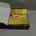 200 Count Heavy Duty Gold Plastic Silverware, 100 Forks, 50 Spoons, 50 Knives, BPA-Free, Heat Resistant, Disposable Plastic Utensils Set Cutlery Set, Plasticware Bulk