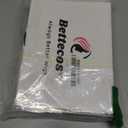 80s Short Black Curly Wig for Men with Mustache Glasses and Chain 70s Mullet Wig with Curl for Rocker Halloween Costume Cosplay