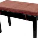 Loveboat Piano Bench Cushion, Washable Bench Pad for Shoe Storage, Window, Piano, Dining 30"x14"x2" Brick Red