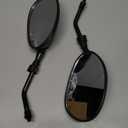 Rear View Mirror Pair For Most Pride Mobility Scooters (Only Works With Scooters With Screw Holes On the Tiller)