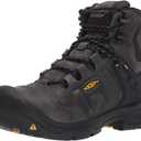 KEEN Utility Men's Dover 6" Composite Toe Waterproof Industrial Work Boot (11.5 Wide, Magnet/Black)