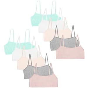 Fruit of The Loom Girls Big Girls Training Bra Value Packs Size S