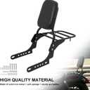 Passenger Sissy Bar for Harley Nightster RH975 Special RH975S 2022-2026 | Motorcycle Sissy Bar with Luggage Rack Backrest