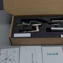 Smart Door Lock with Handle,Fingerprint Exterior Locks,Smart Locks for Front Door/Bedroom/Office,Electronic Digital Keypad Smart Lock,Auto Locked & App Control(Silver)