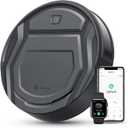 Lefant M210P Robot Vacuum Cleaner,Super Thin,Powerful Suction,Quiet,Self-Charging Robotic Vacuum Cleaner,Cleans Hard Floors to Medium-Pile Carpets,120 Mins Runtime,APP/Voice/WiFi/Alexa Control,Grey (Gray)